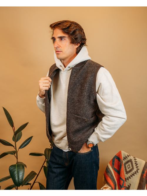 Gilet Wolf Brown BLKM5015 BR Bl'ker 