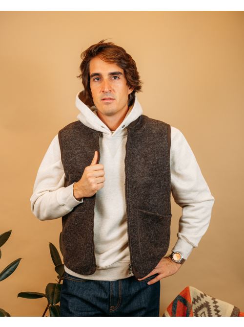 Gilet Wolf Brown BLKM5015 BR Bl'ker 