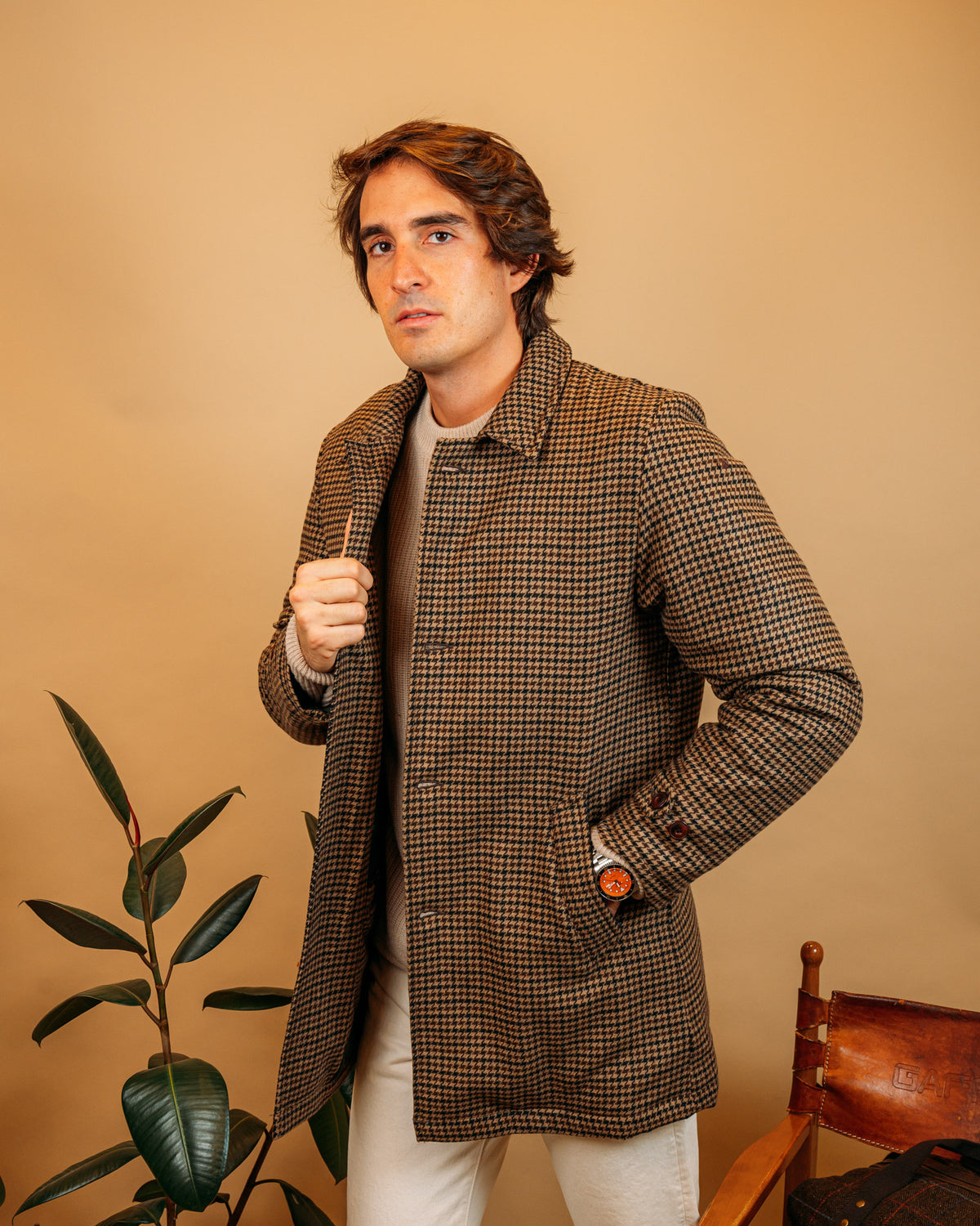 Cappotto Holmes Tabacco BLKM5033 TA Bl'ker 