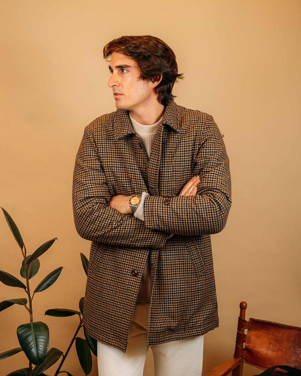 Cappotto Holmes Tabacco BLKM5033 TA Bl'ker 