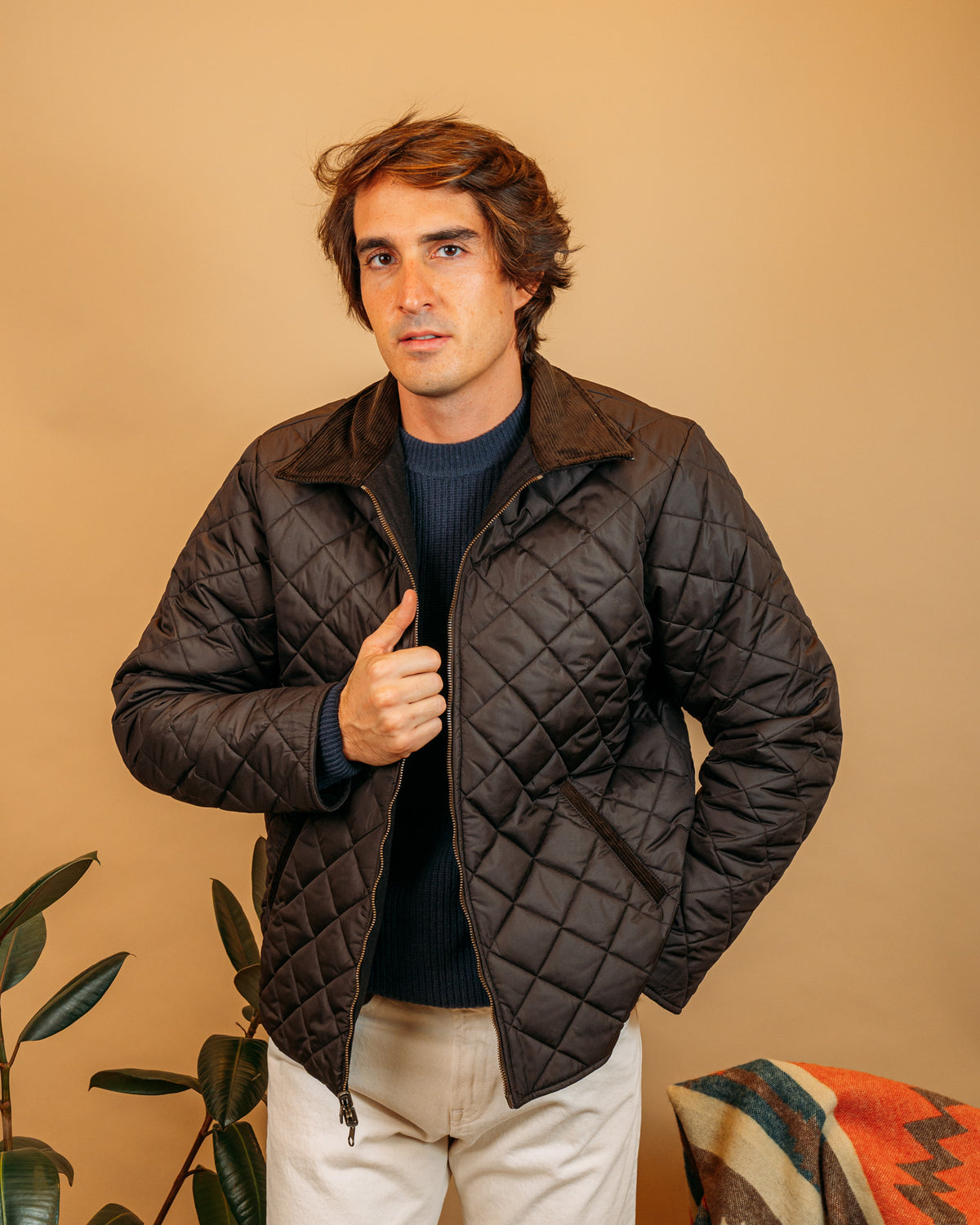 Giacca Overshirt Elk Reversibile Brown BLKM5034 BR Bl'ker 