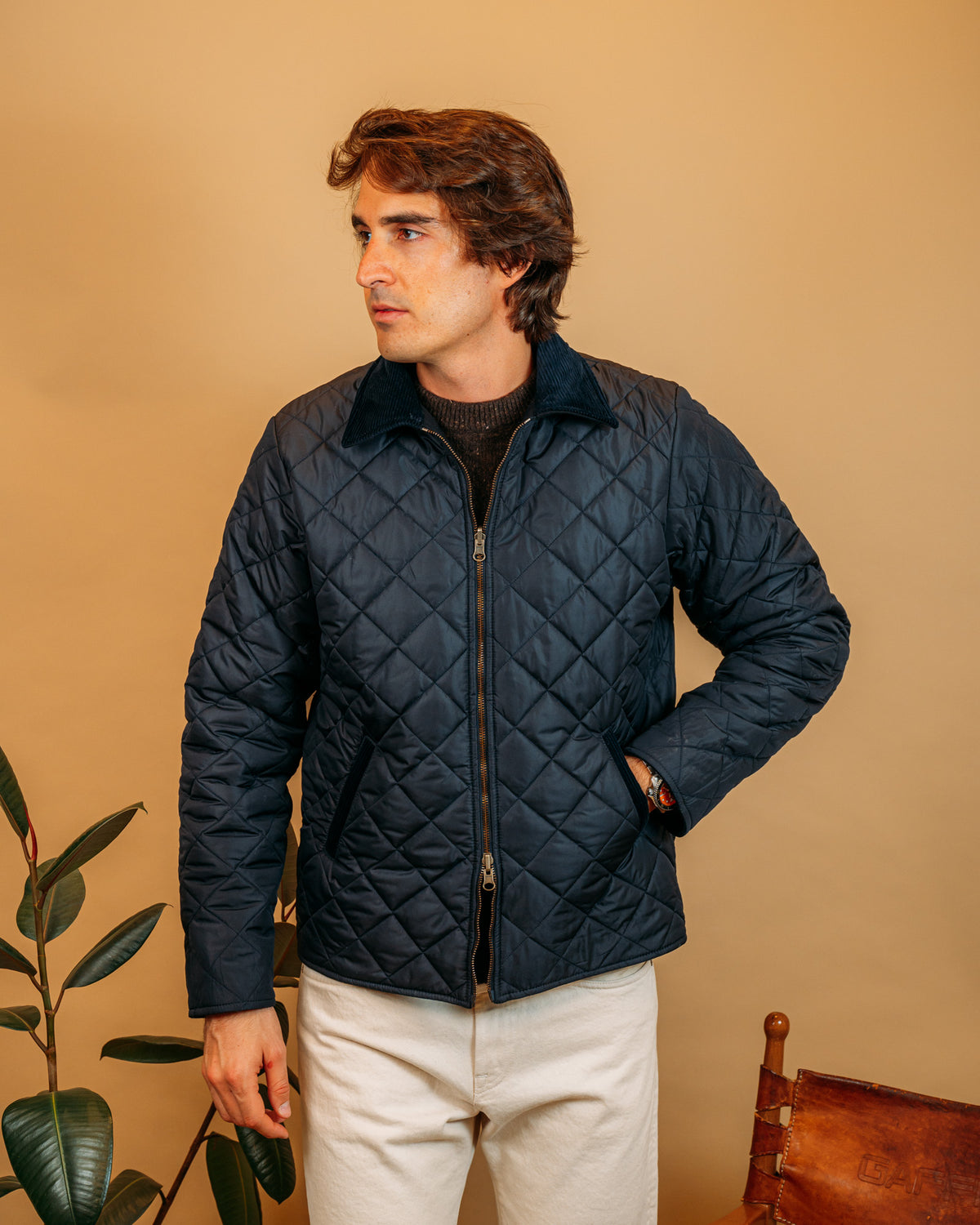 Giacca Overshirt Elk Reversibile Navy BLKM5034 NA Bl'ker 