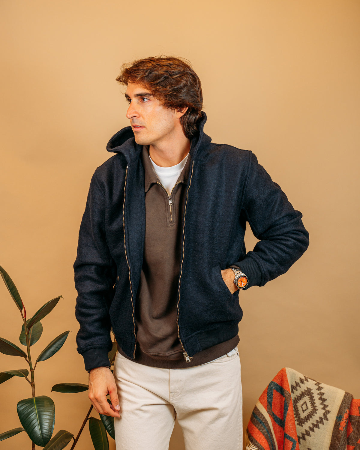 Giacca Victory Blu BLKM5035 BL Bl'ker 