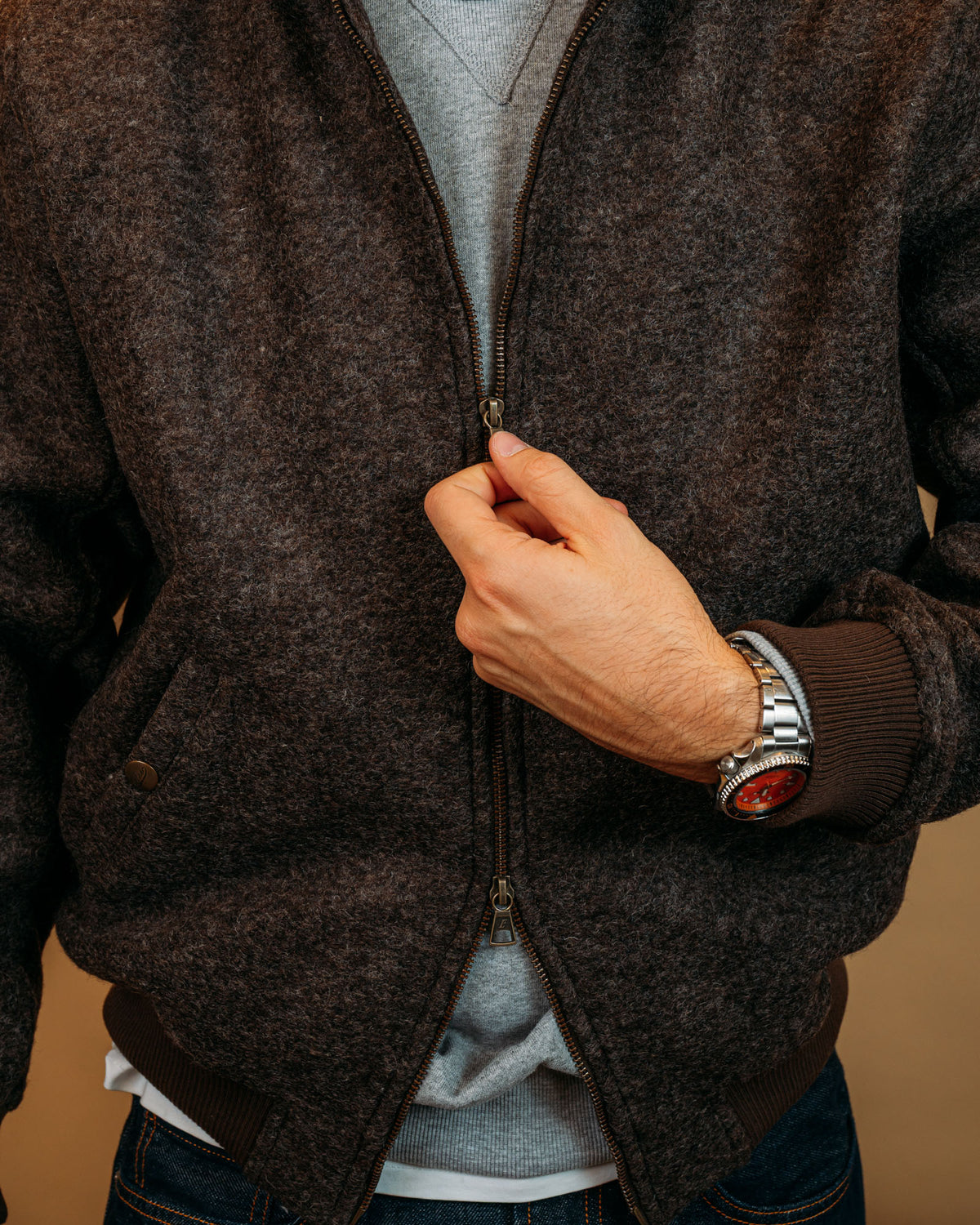 Giacca Victory Brown BLKM5035 BR Bl'ker 