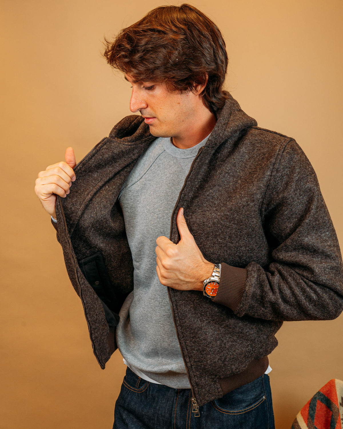 Giacca Victory Brown BLKM5035 BR Bl'ker 