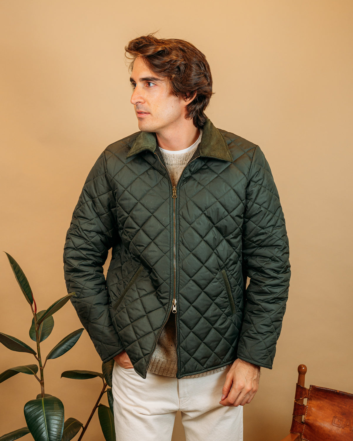 Giacca Overshirt Elk Reversibile Donegal Green BLKM5048 DO Bl'ker 
