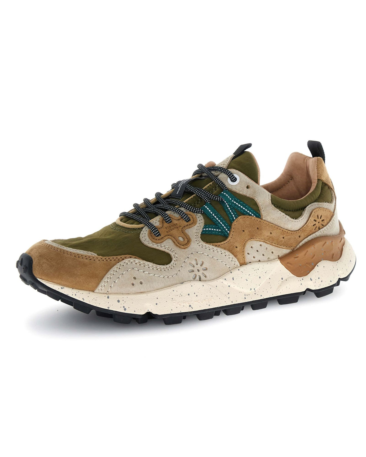 Sneakers Yamano 3 Cream-Brown-Taupe 001201781601 1E98 Flower Mountain 