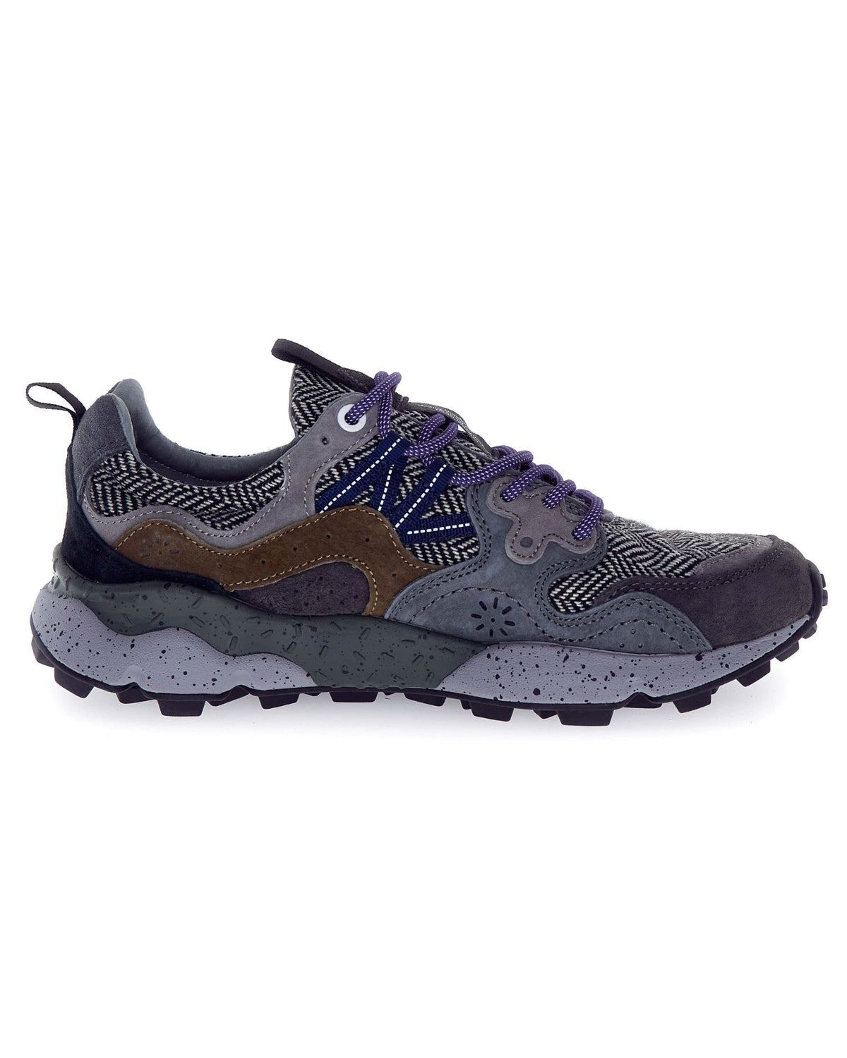 Sneakers Yamano 3 Antracite-Dark Grey-Black 001201781850 1B05 Flower Mountain 