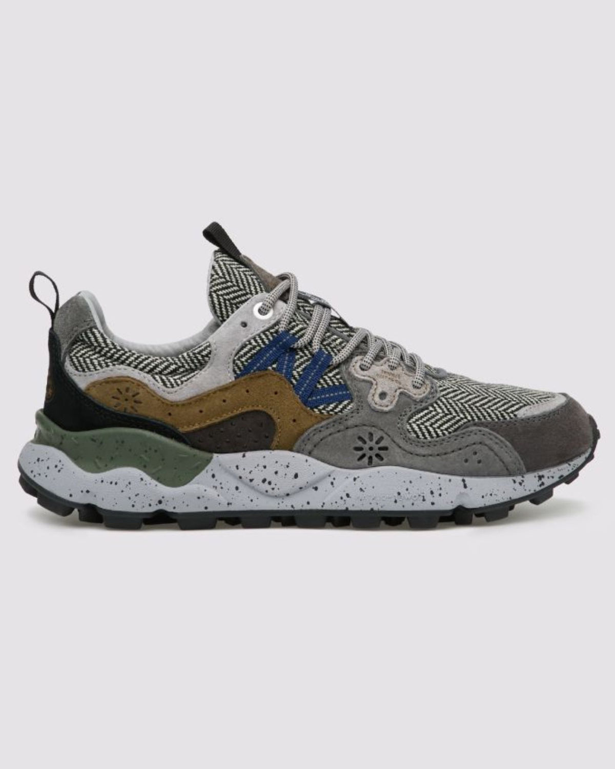 Sneakers Yamano 3 Antracite-Dark Grey-Black 001201781850 1B05 Flower Mountain 