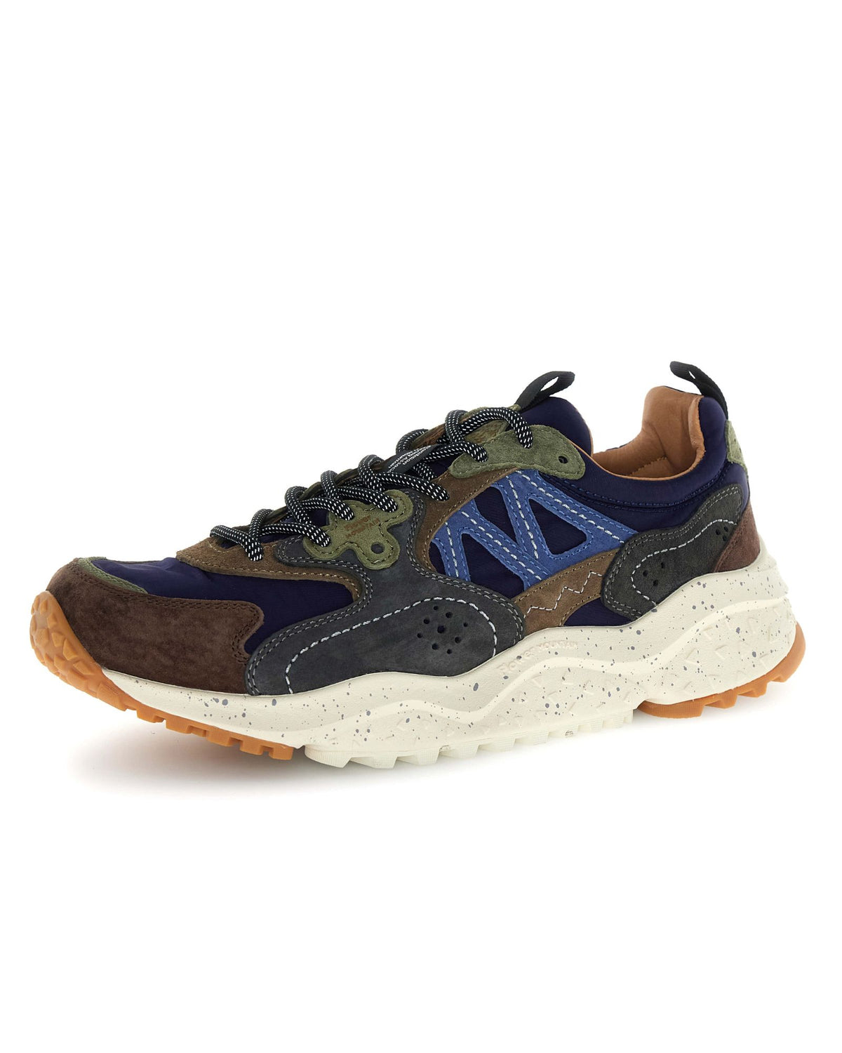 Sneakers Solin Brown-Black-Dark Grey 001201950701 1D33 Flower Mountain 