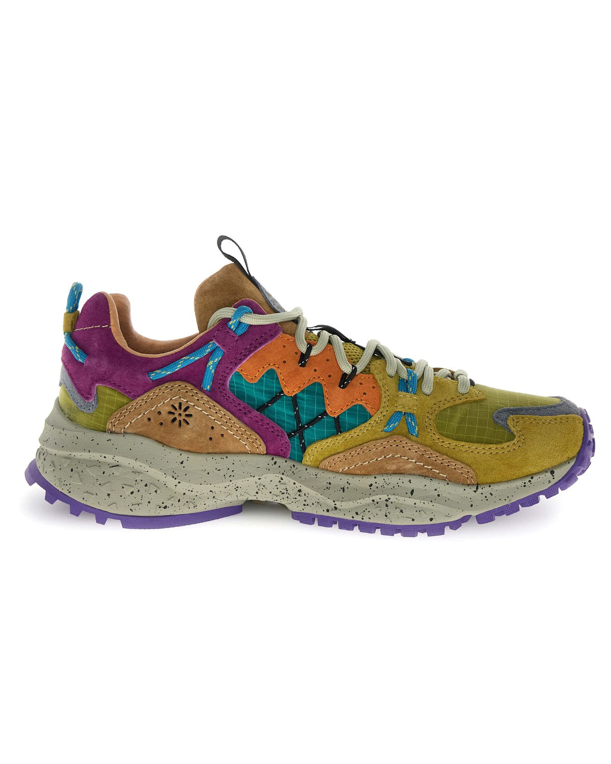 Sneakers Yamabushi Mais-Kaki-Orange 001201951103 1G04 Flower Mountain 