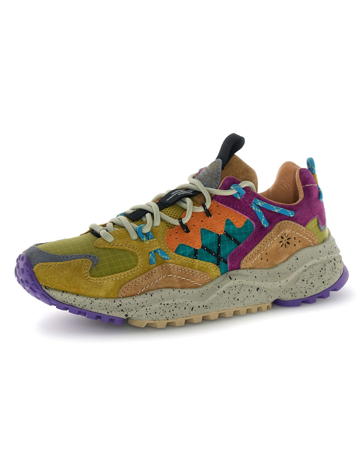Sneakers Yamabushi Mais-Kaki-Orange 001201951103 1G04 Flower Mountain 