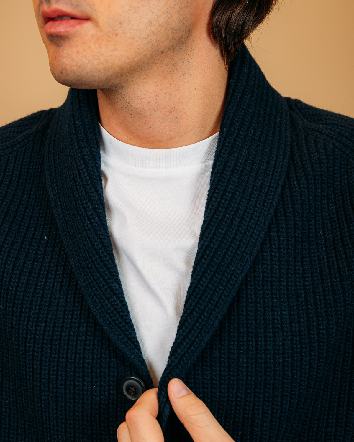 Giacca Sciallata Blu Navy 1860185 442 Gaffi 