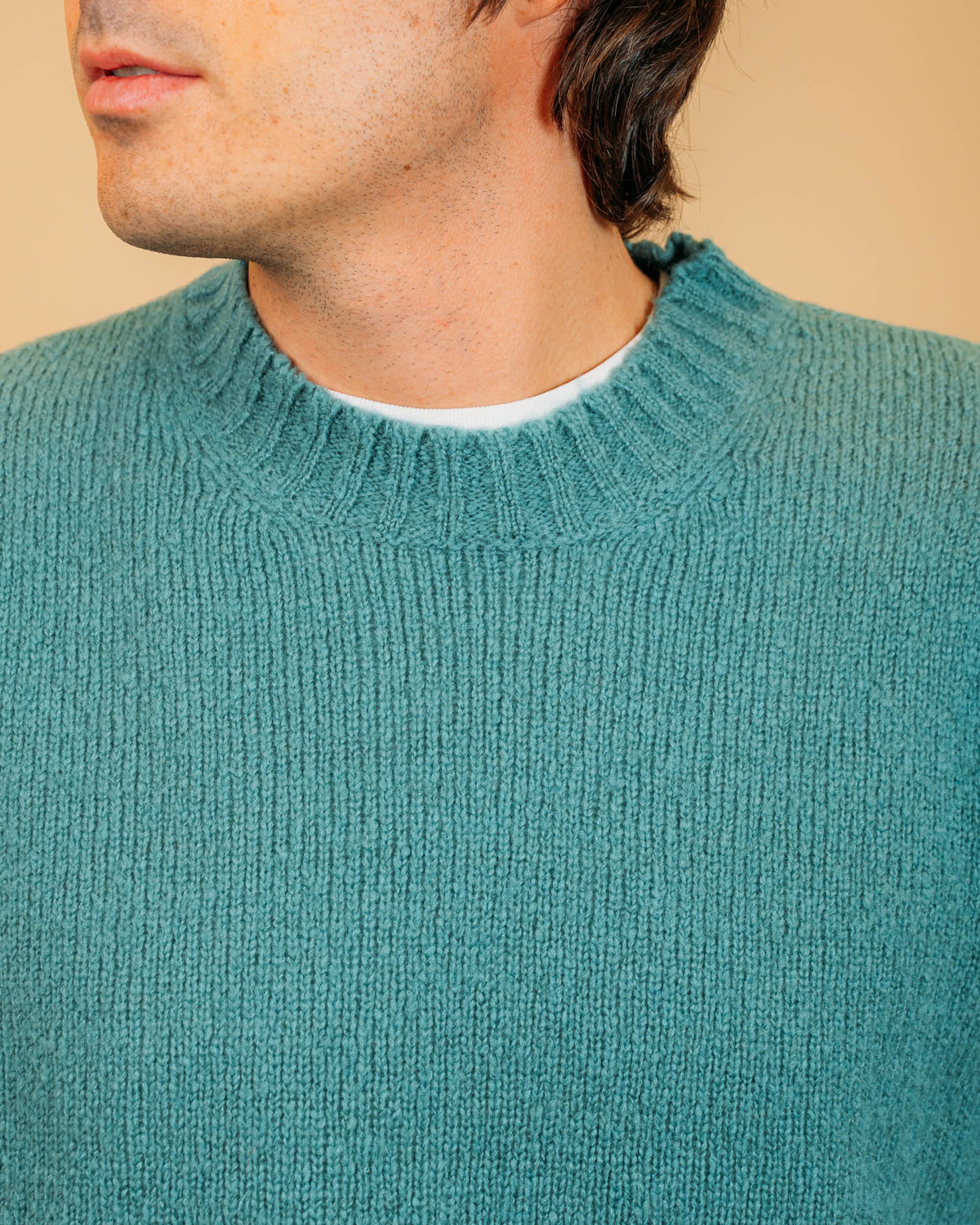 Maglia Girocollo Bouclè Smeraldo 1860380 708 Gaffi 