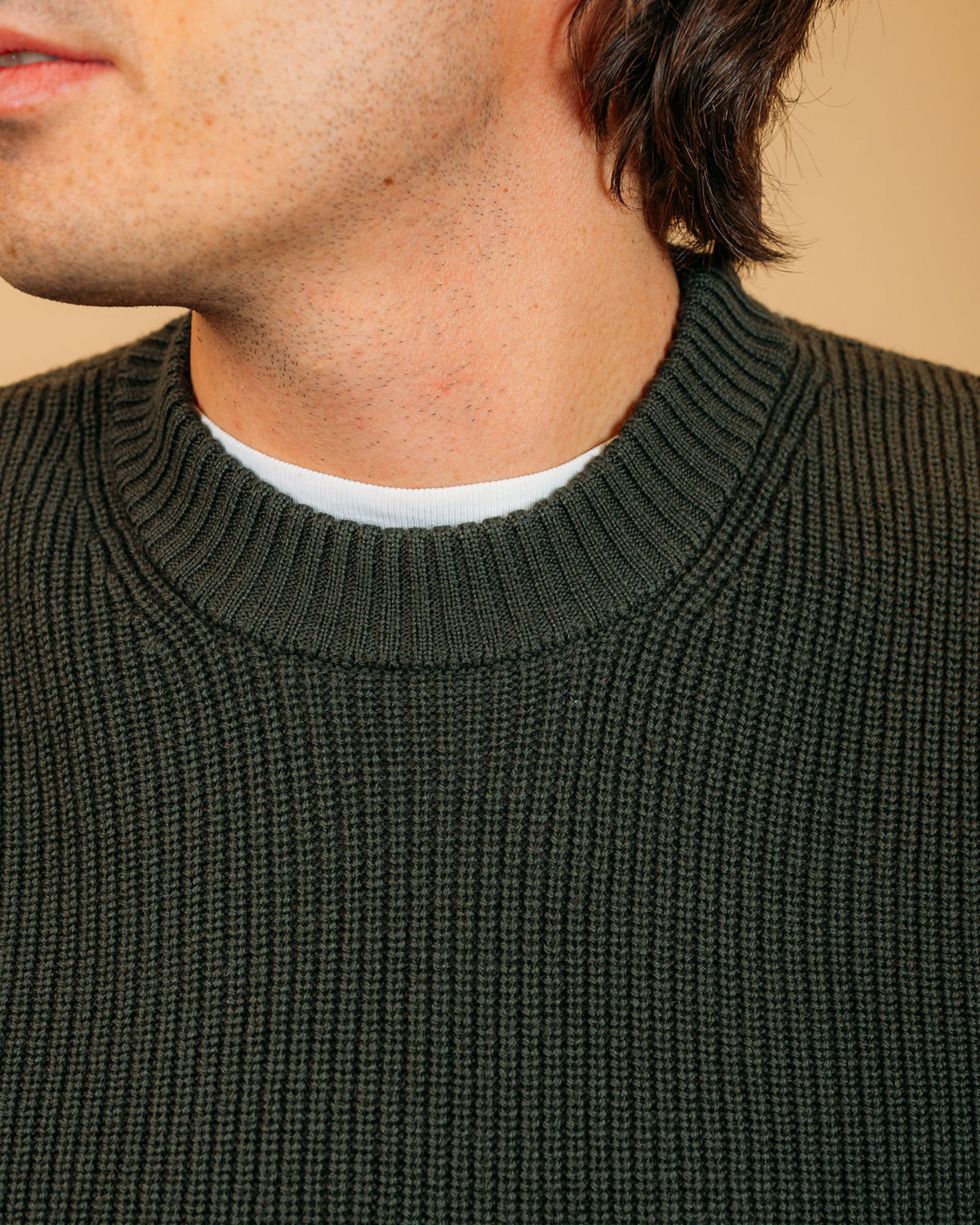 Maglia Girocollo Verde Militare 1860770 510 Gaffi 