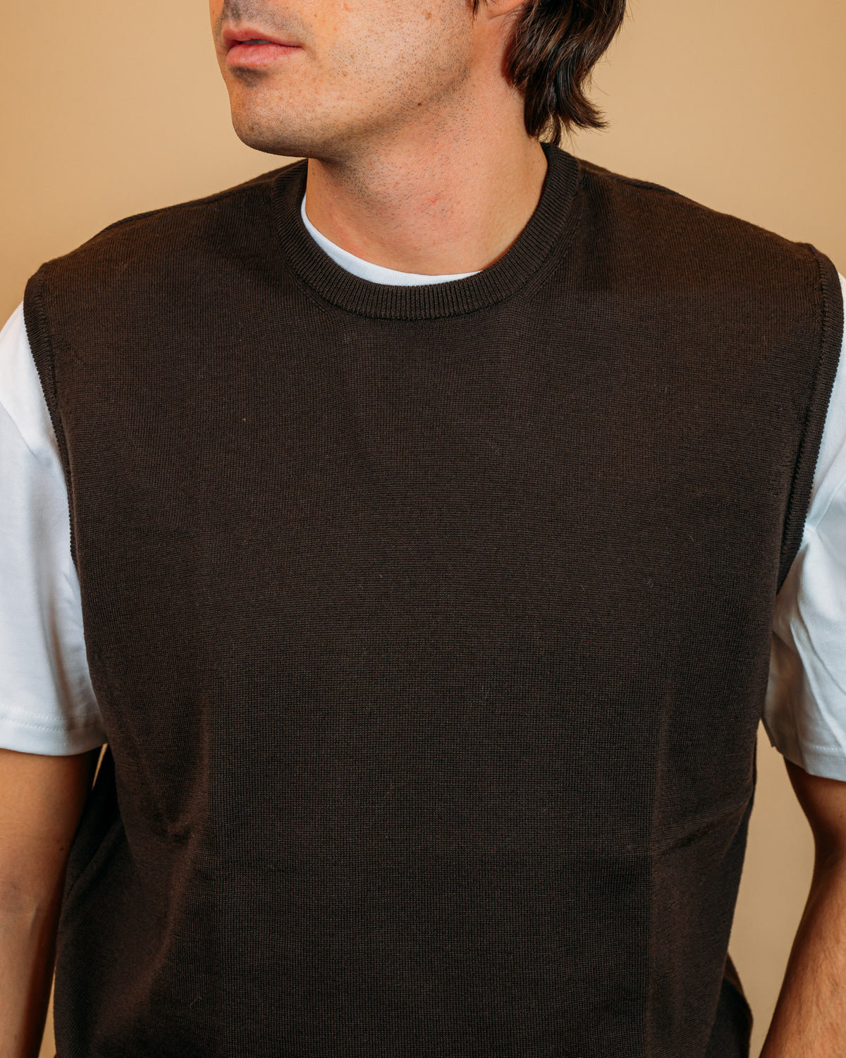 Gilet Girocollo Moro 1869018 220 Gaffi 
