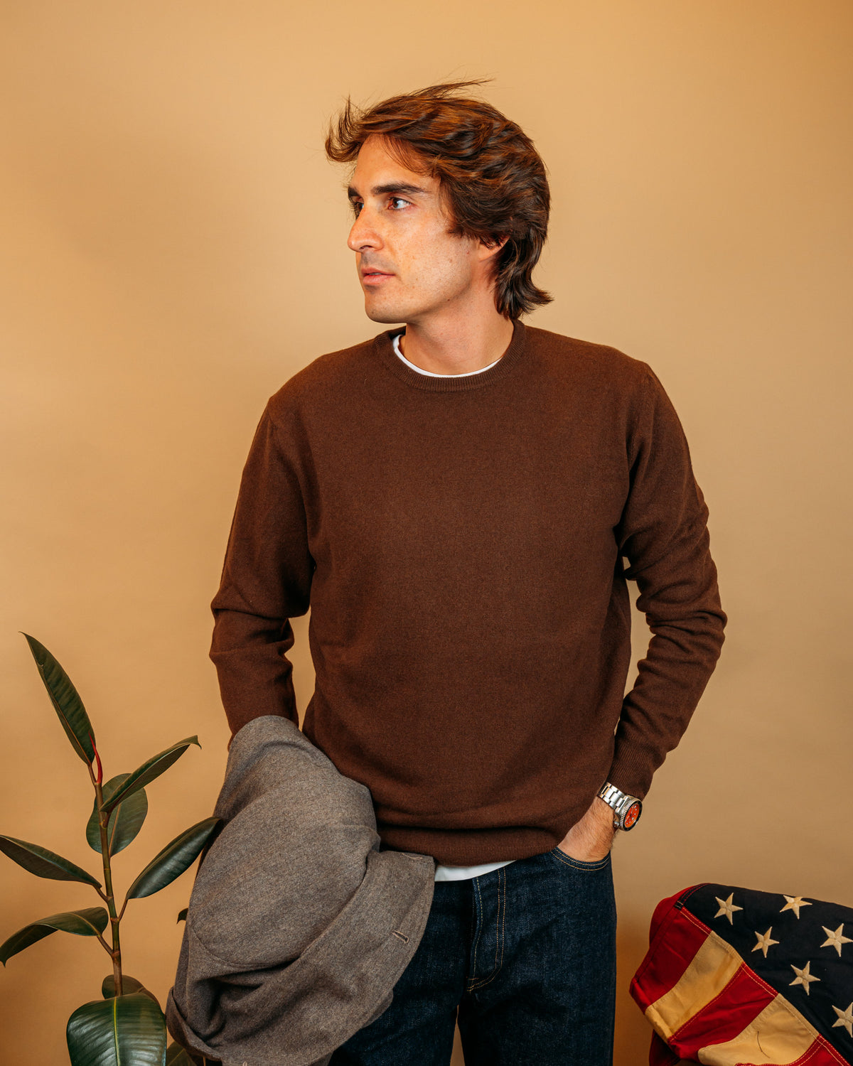 Maglia Girocollo Bruciato 1869110 211 Gaffi 