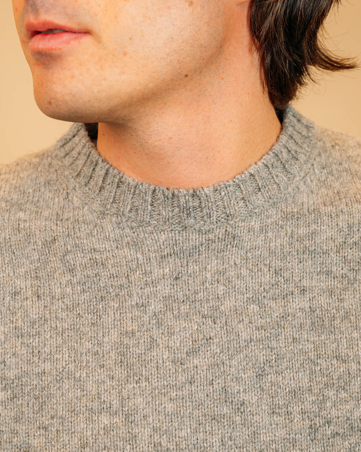 Maglia Shetland Sabbia 58001 002155 Gaffi 
