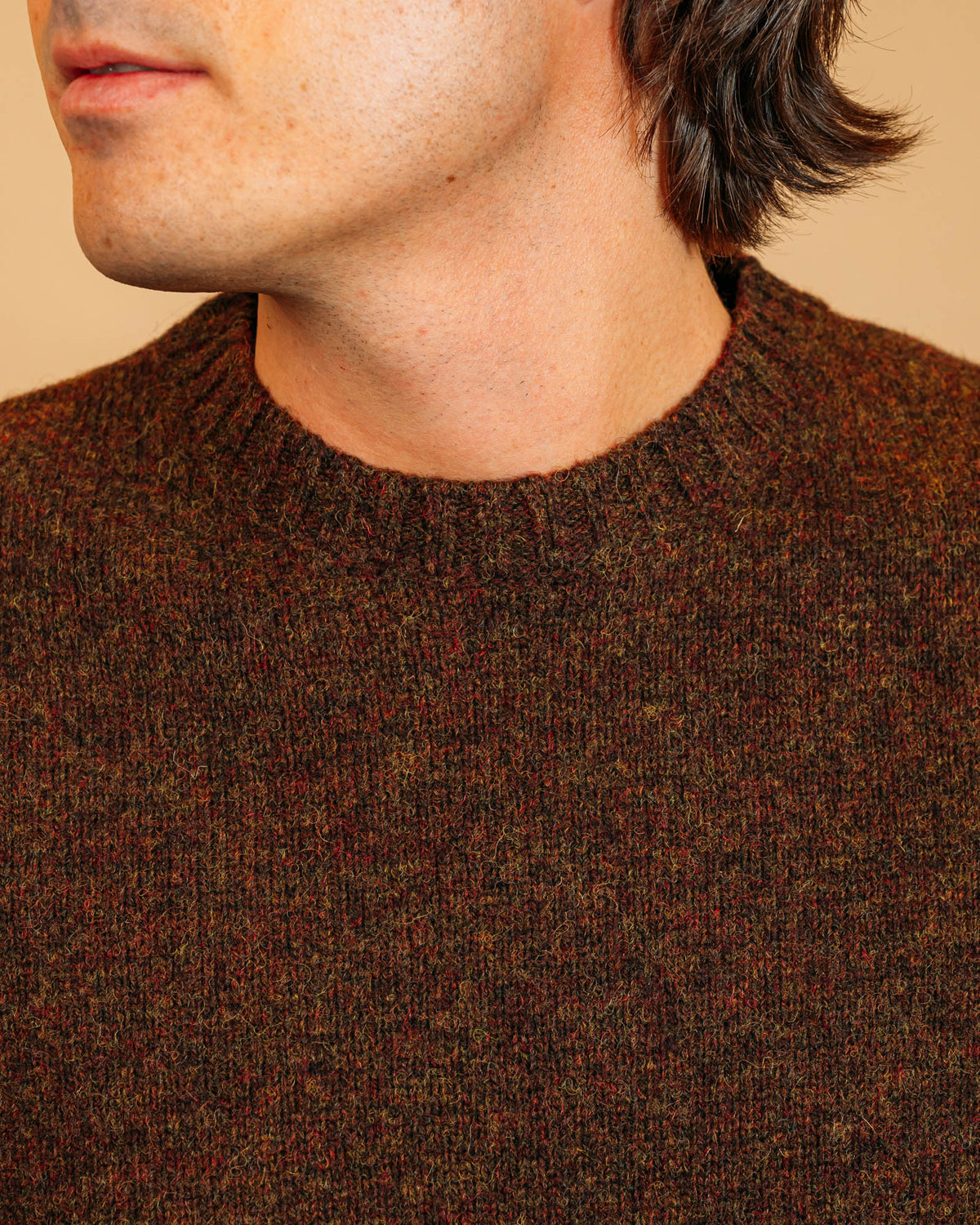 Maglia Shetland Moro 58001 002220 Gaffi 