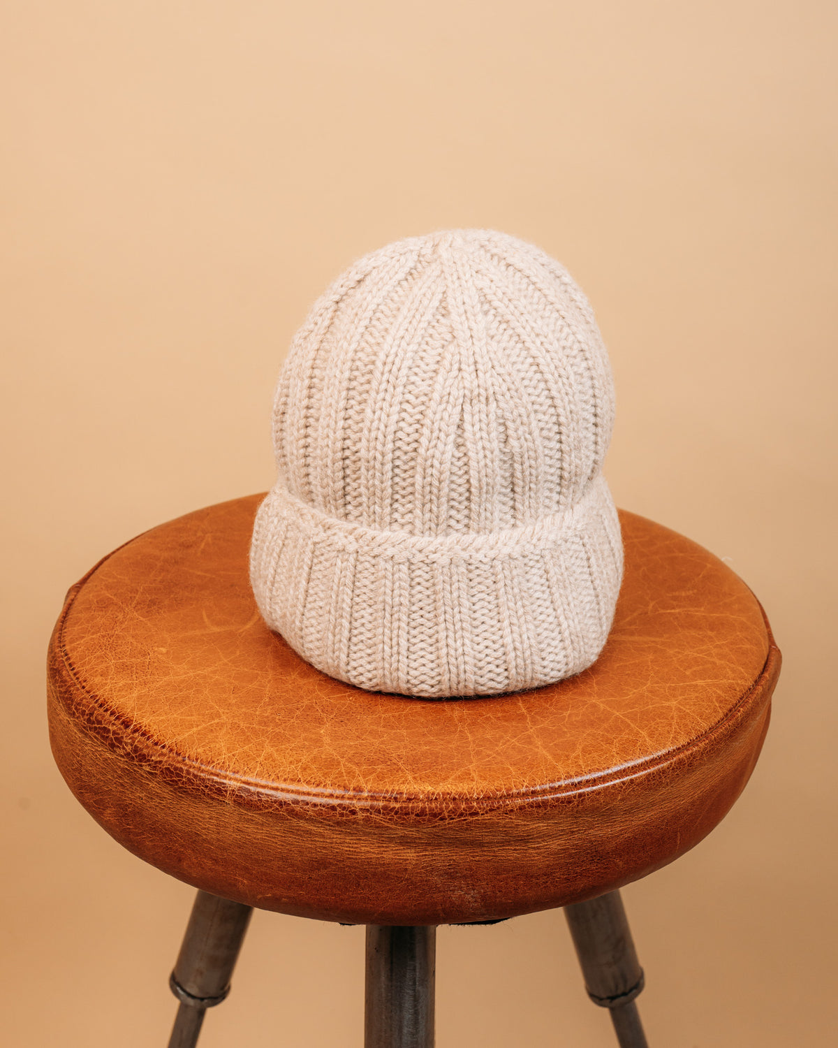 Beanie Cashmere Beige BEANIE BE Gaffi 