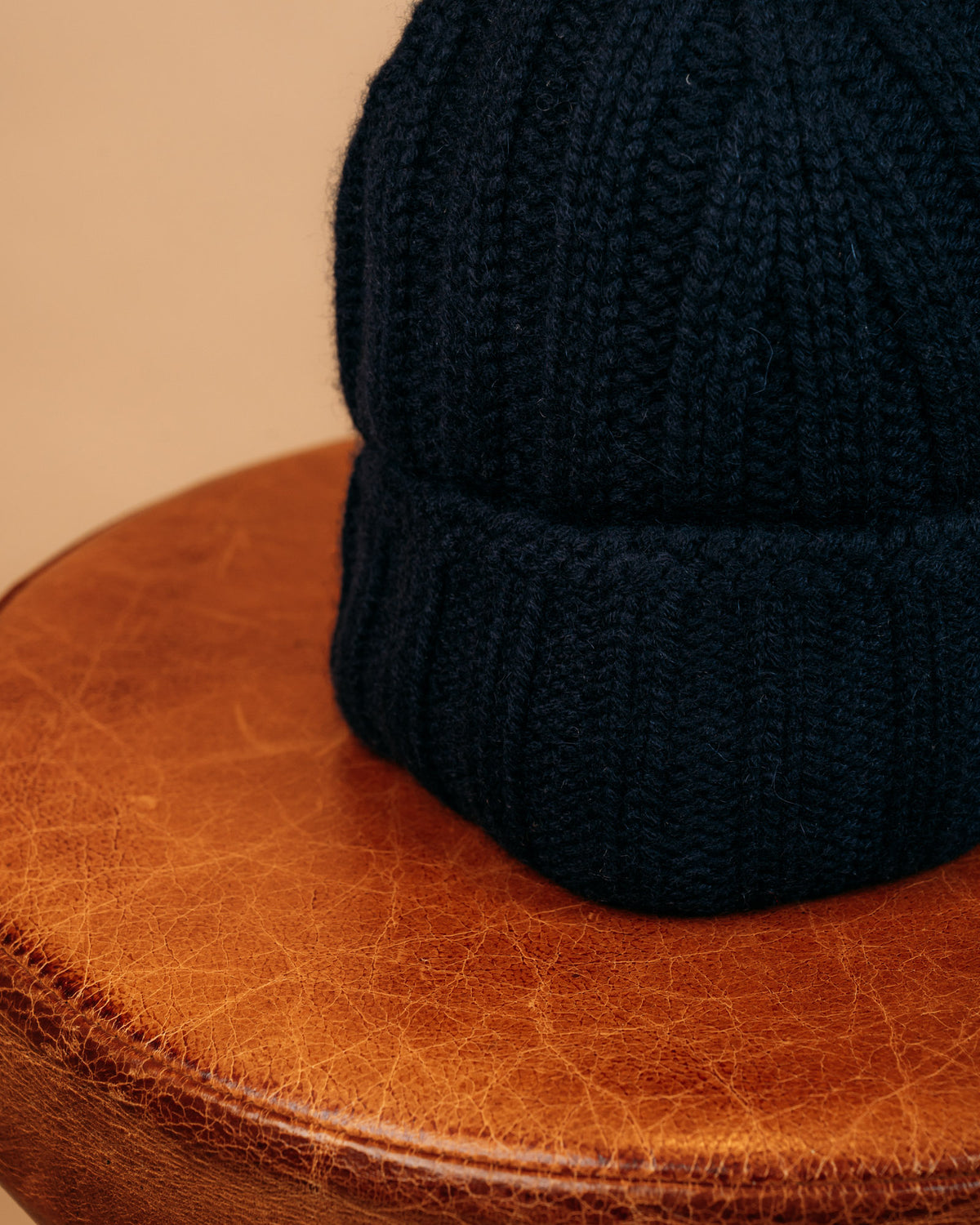 Beanie Cashmere Navy BEANIE NA Gaffi 