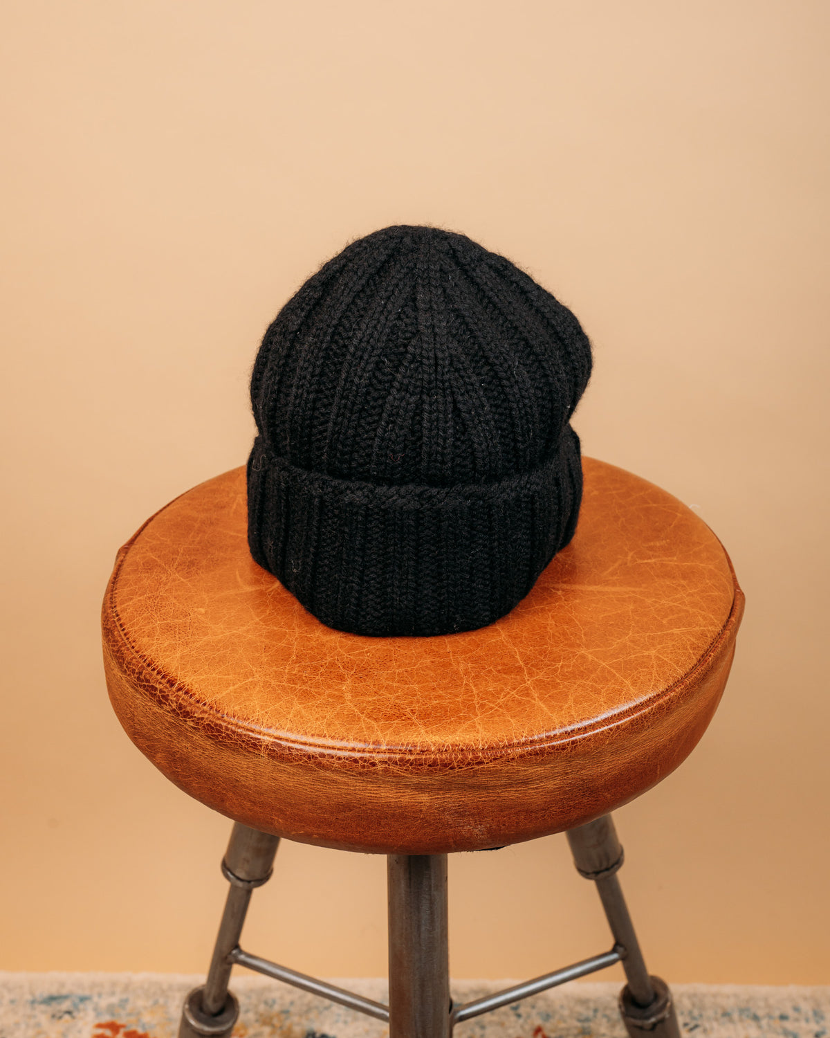 Beanie Cashmere Nero BEANIE NE Gaffi 