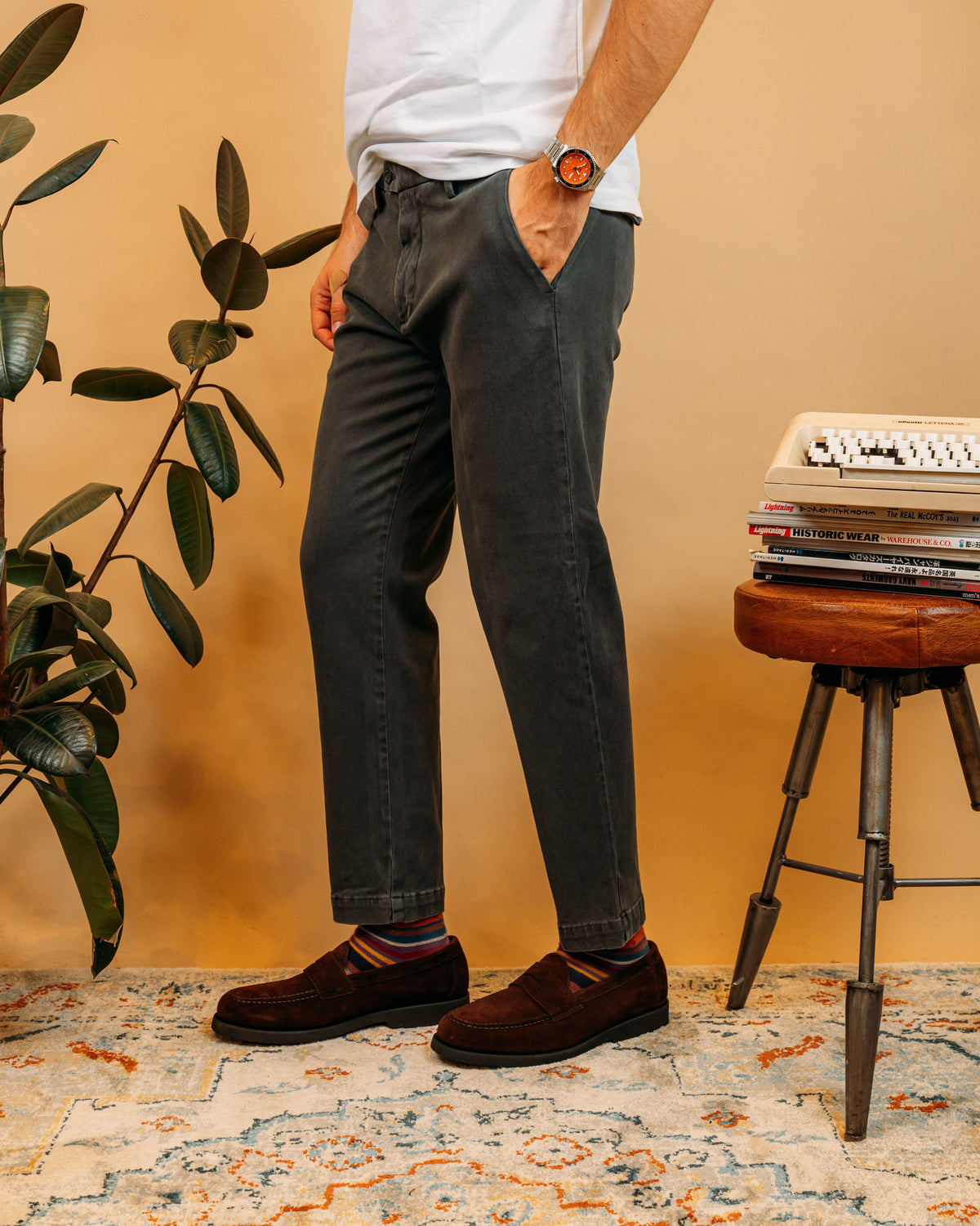 Pantaloni Sarajevo Antracite GASAR8108F26 039 Gaffi 