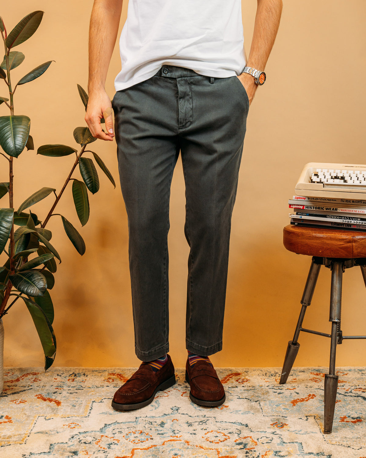 Pantaloni Sarajevo Antracite GASAR8108F26 039 Gaffi 