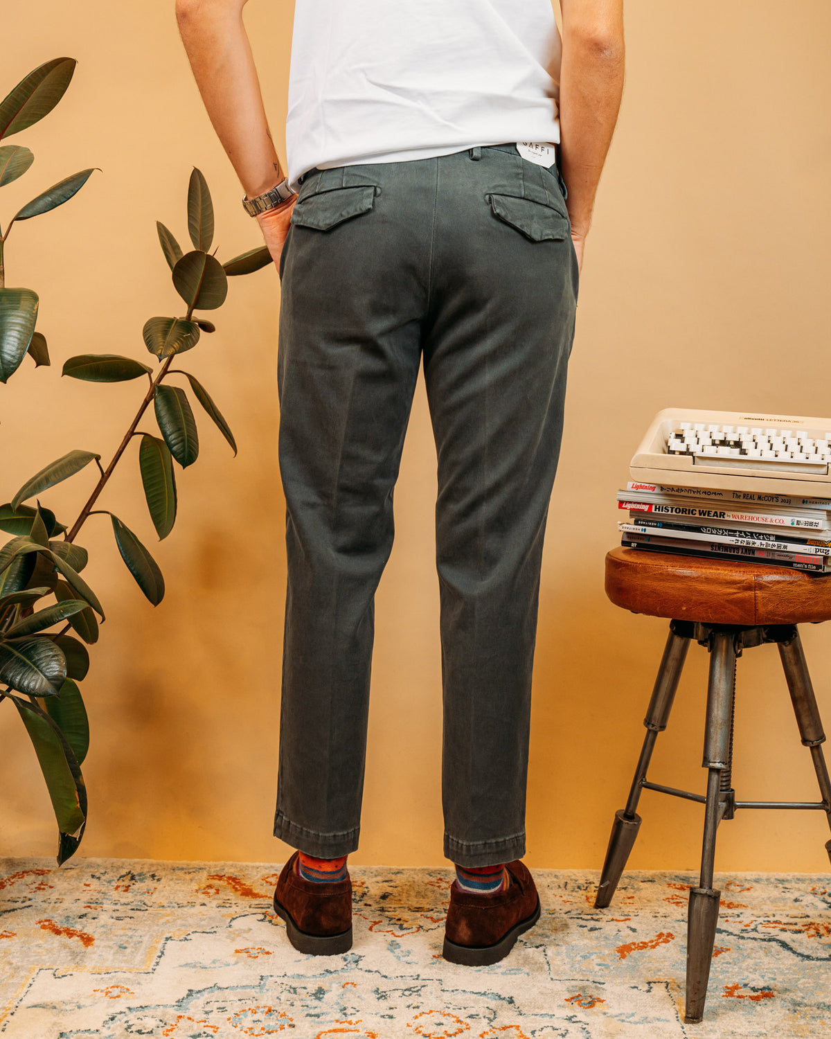 Pantaloni Sarajevo Antracite GASAR8108F26 039 Gaffi 