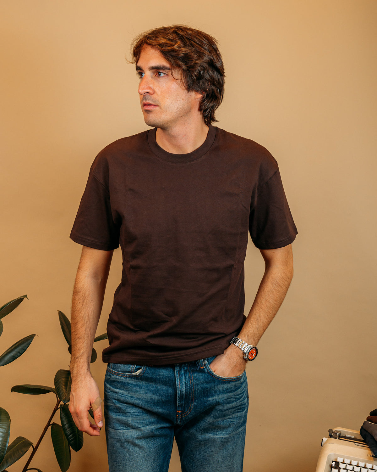 T-shirt 210gr Moro TF001M/C MO Gaffi 