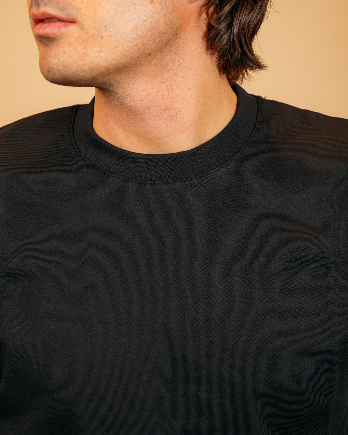 T-shirt 210gr Nero TF001M/C NE Gaffi 