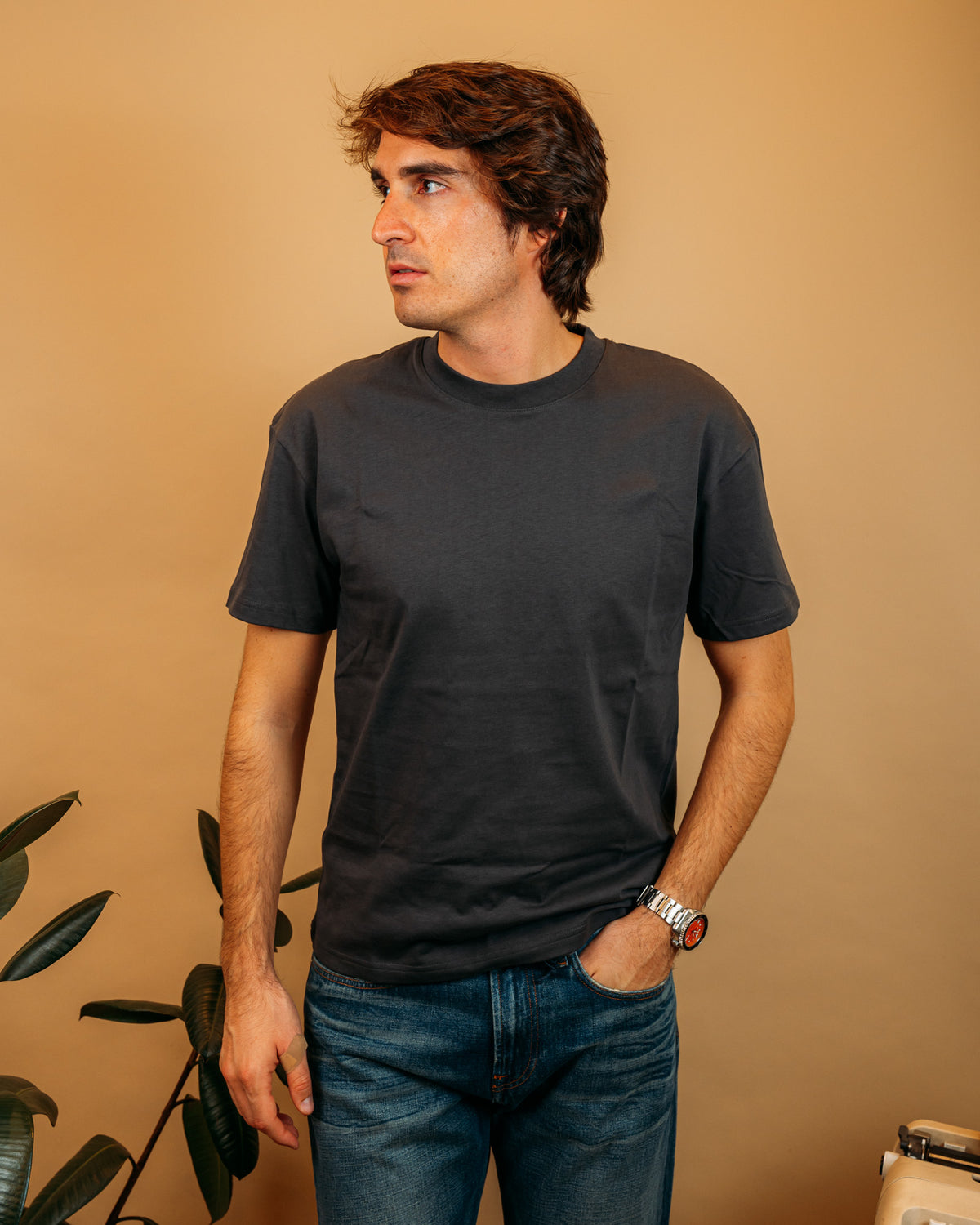 T-shirt 210gr Piiombo TF001M/C PO Gaffi 