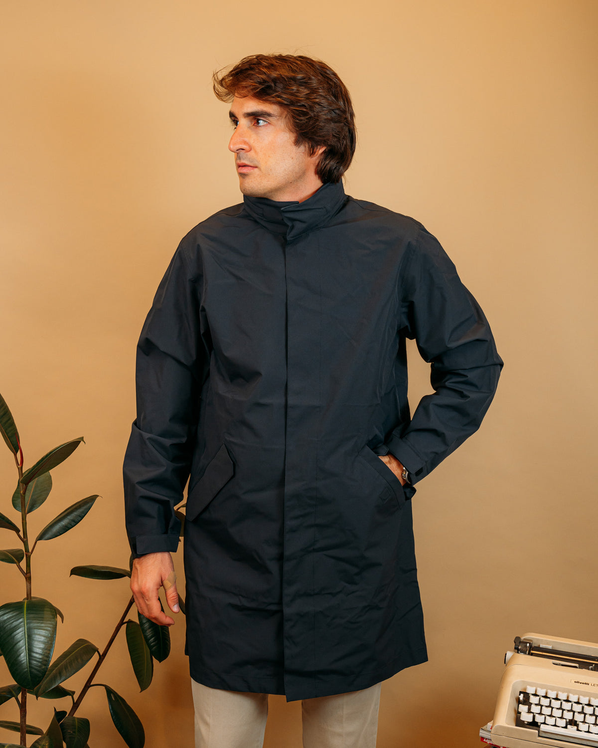 Cappotto Rain Navy 100981 NA H20 