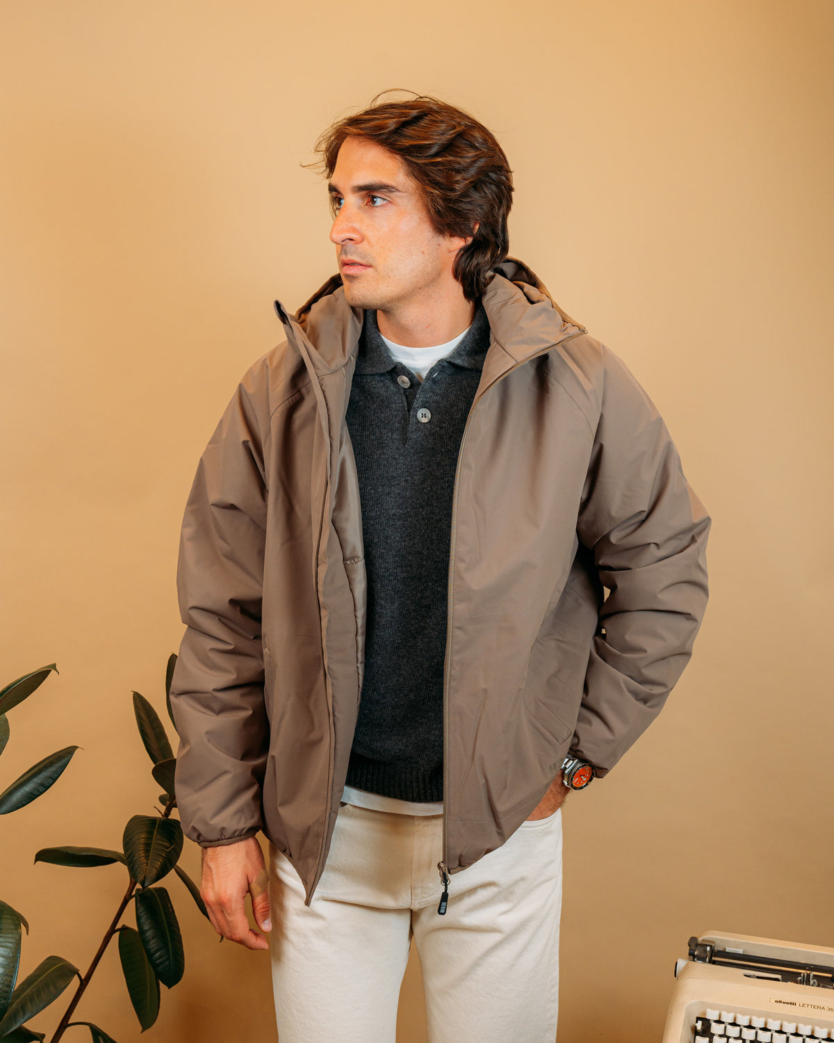 Giacca Laeso Padded Dusty Oak 101023 DO H20 