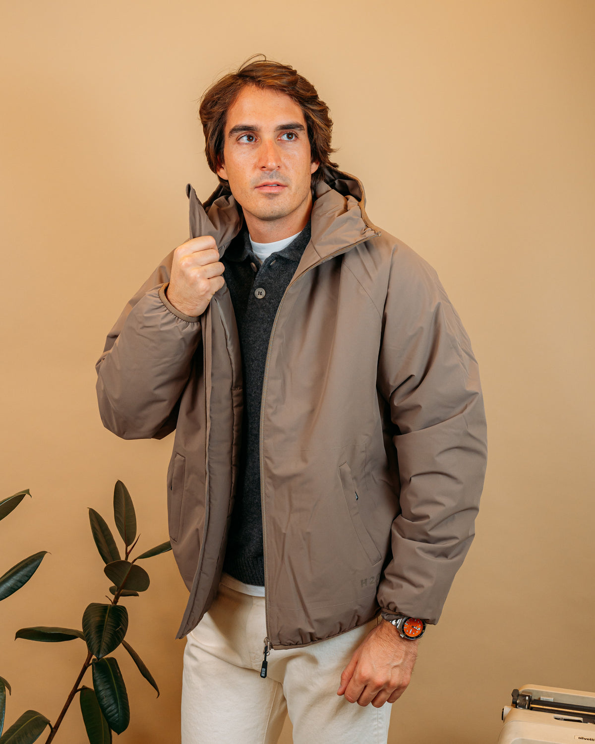 Giacca Laeso Padded Dusty Oak 101023 DO H20 