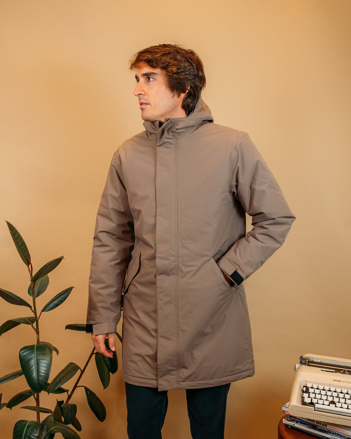 Cappotto Laeso Padded Dusty Oak 101057 DO H20 