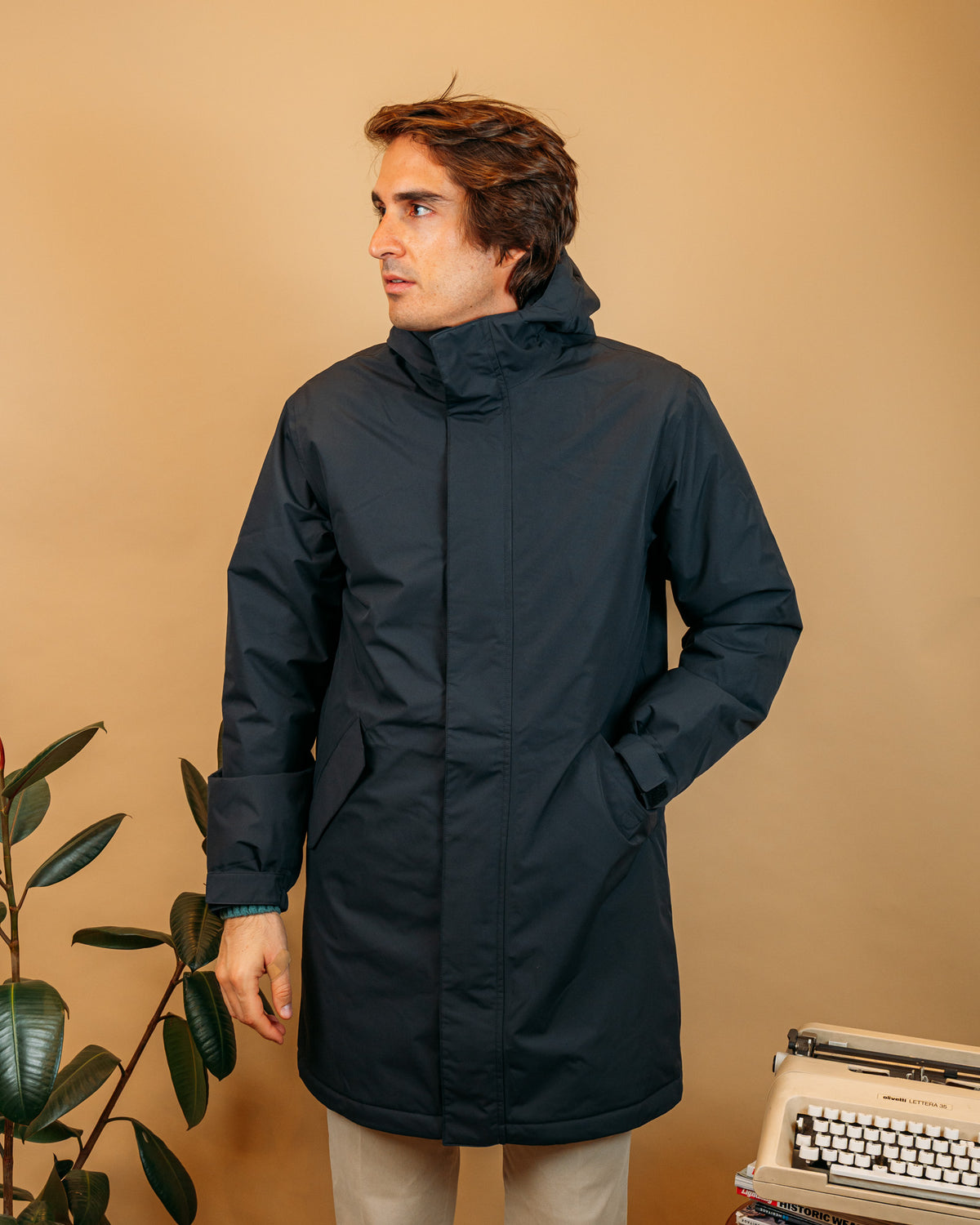 Cappotto Laeso Padded Navy 101057 NA H20 