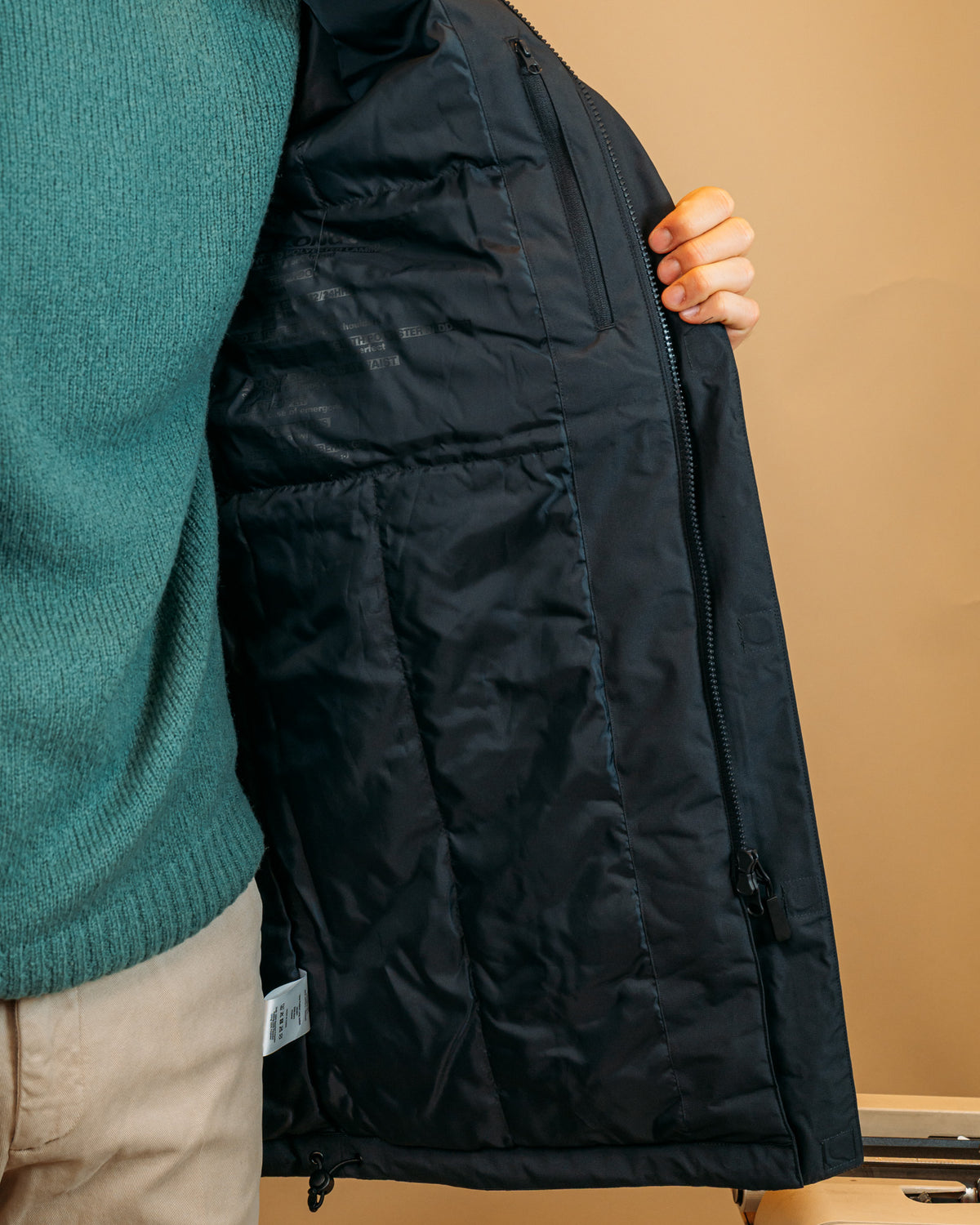 Cappotto Padded Navy 101057 NA H20 