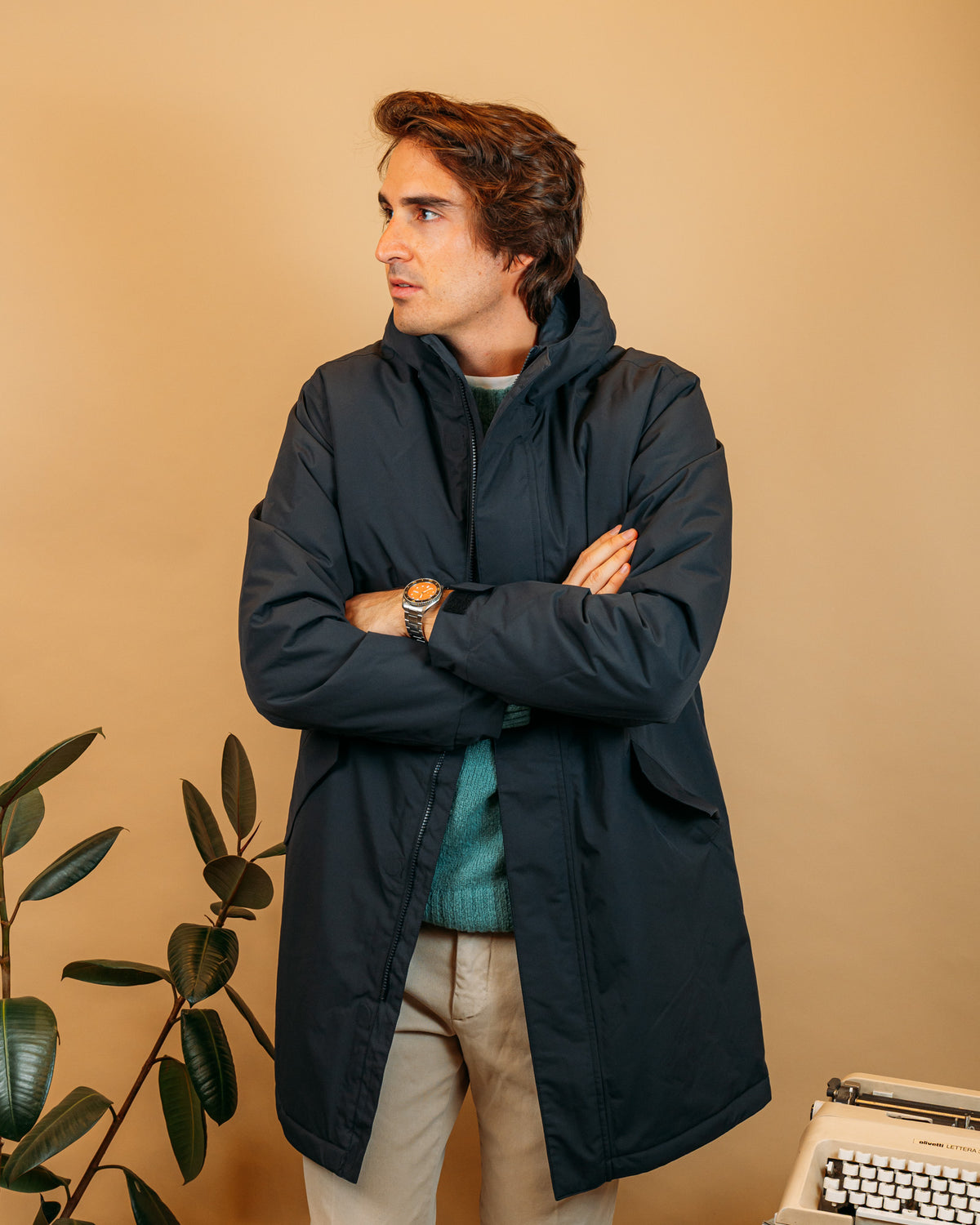 Cappotto Laeso Padded Navy 101057 NA H20 