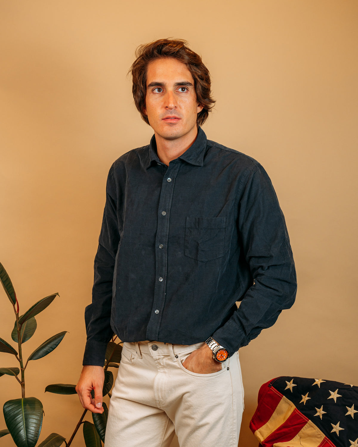 Camicia Paul Pat Carbone BG01002 82 Hartford 