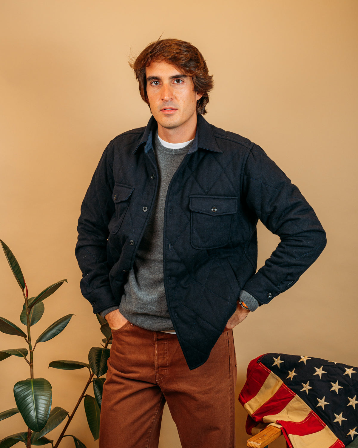 Giacca Peter Navy BG23107 01 Hartford 