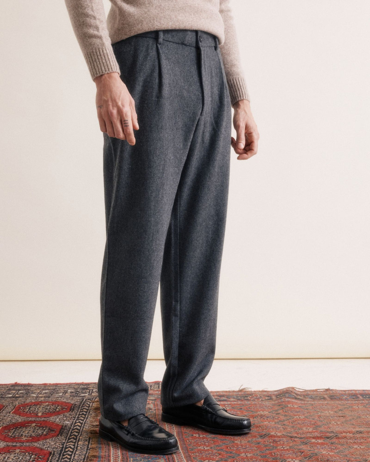 Pantaloni Ttask Flannel Grey BG55106 02 Hartford 