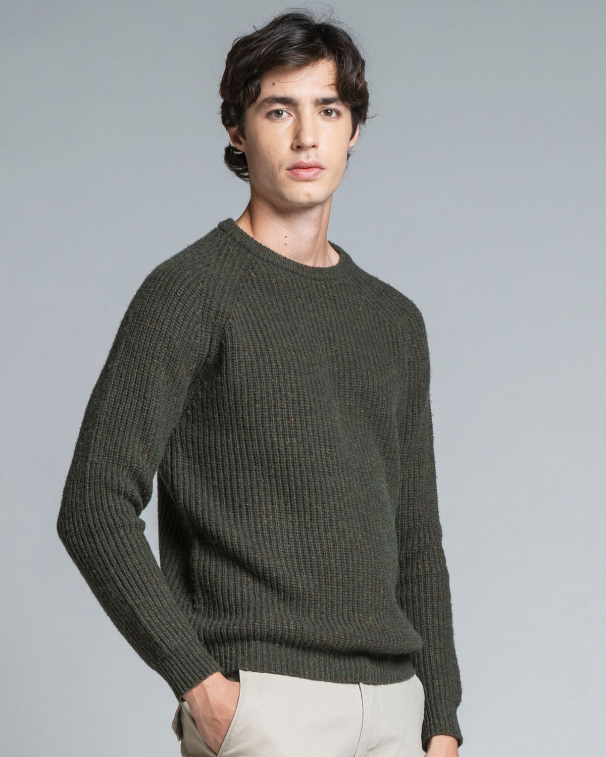 Maglia Bruce Dark Green BRUCE WN5C04 Impure 
