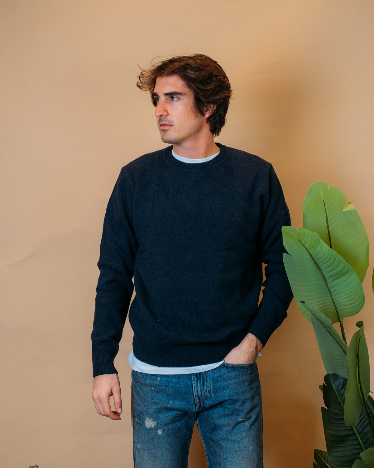 Maglia Charlie Navy CHARLIE WN8C01 Impure 