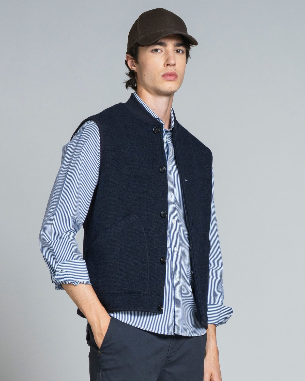 Gilet Dean Navy DEAN MWBC01 Impure 