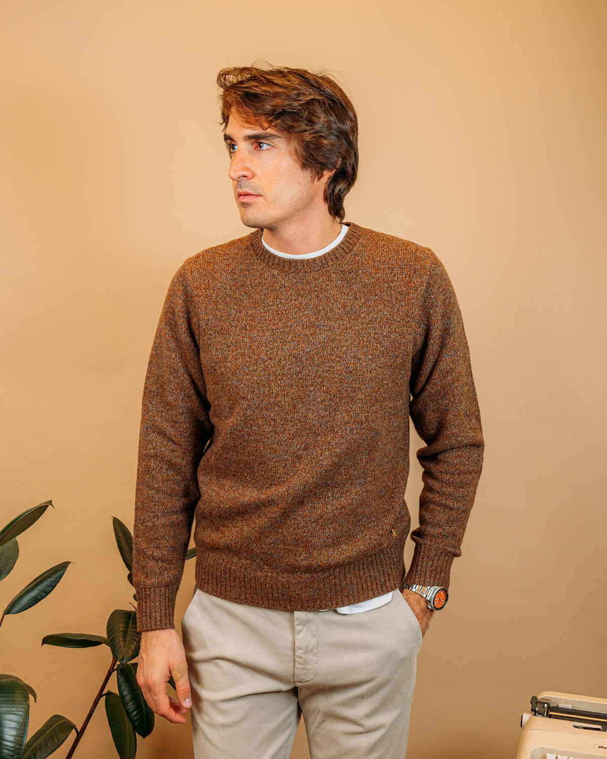 Maglia Mouline Duke Tobacco DUKE WN7C50 Impure 