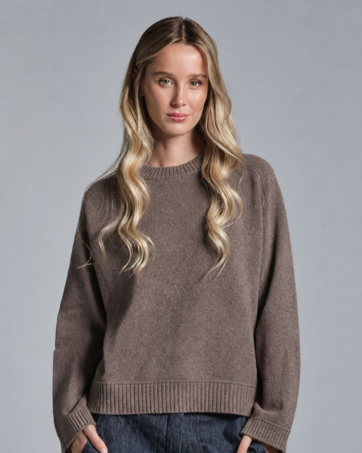 Maglia Gery Light Brown GERY WN8154 Impure 
