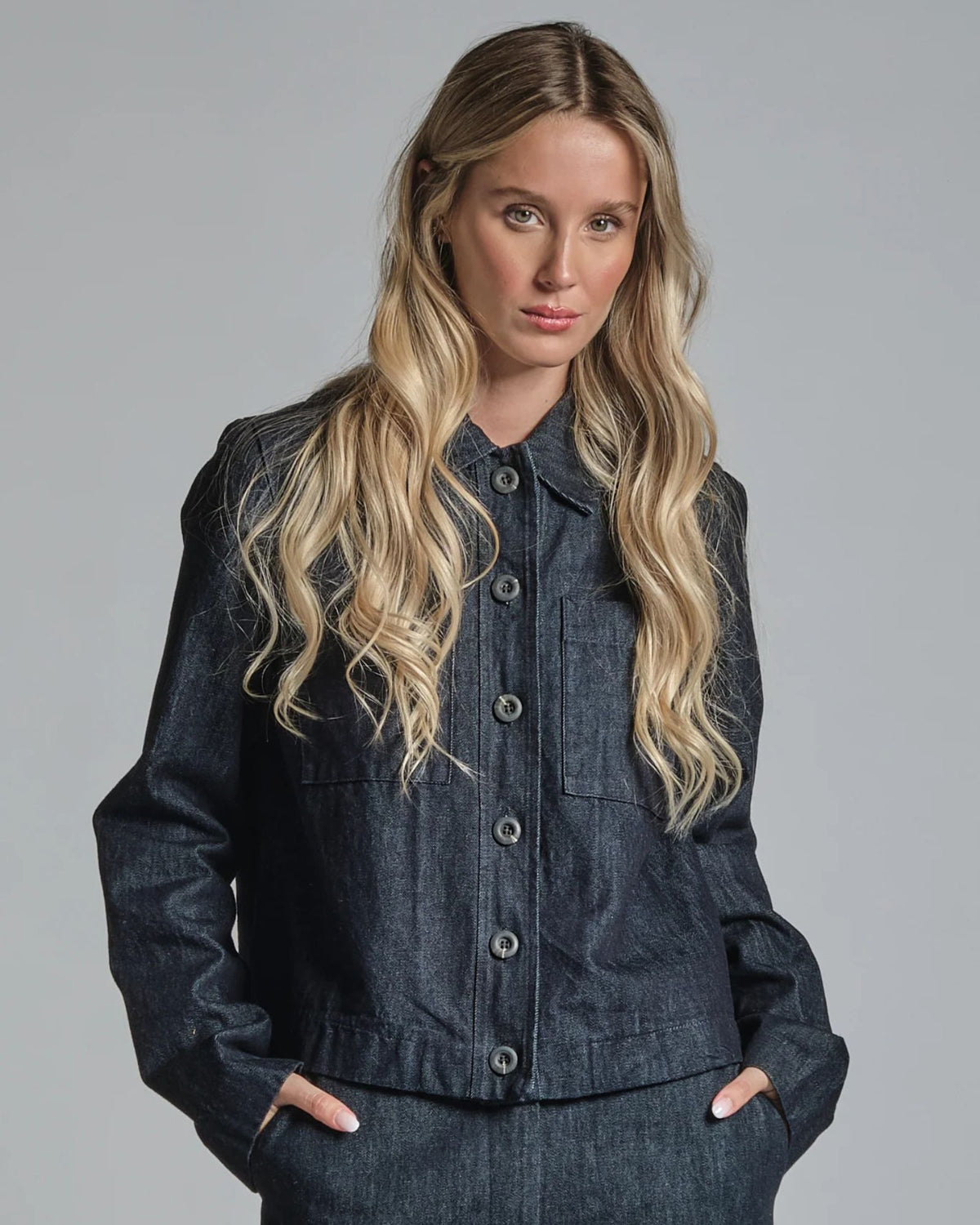 Giacca Jash Washed Denim JASH DST139 Impure 