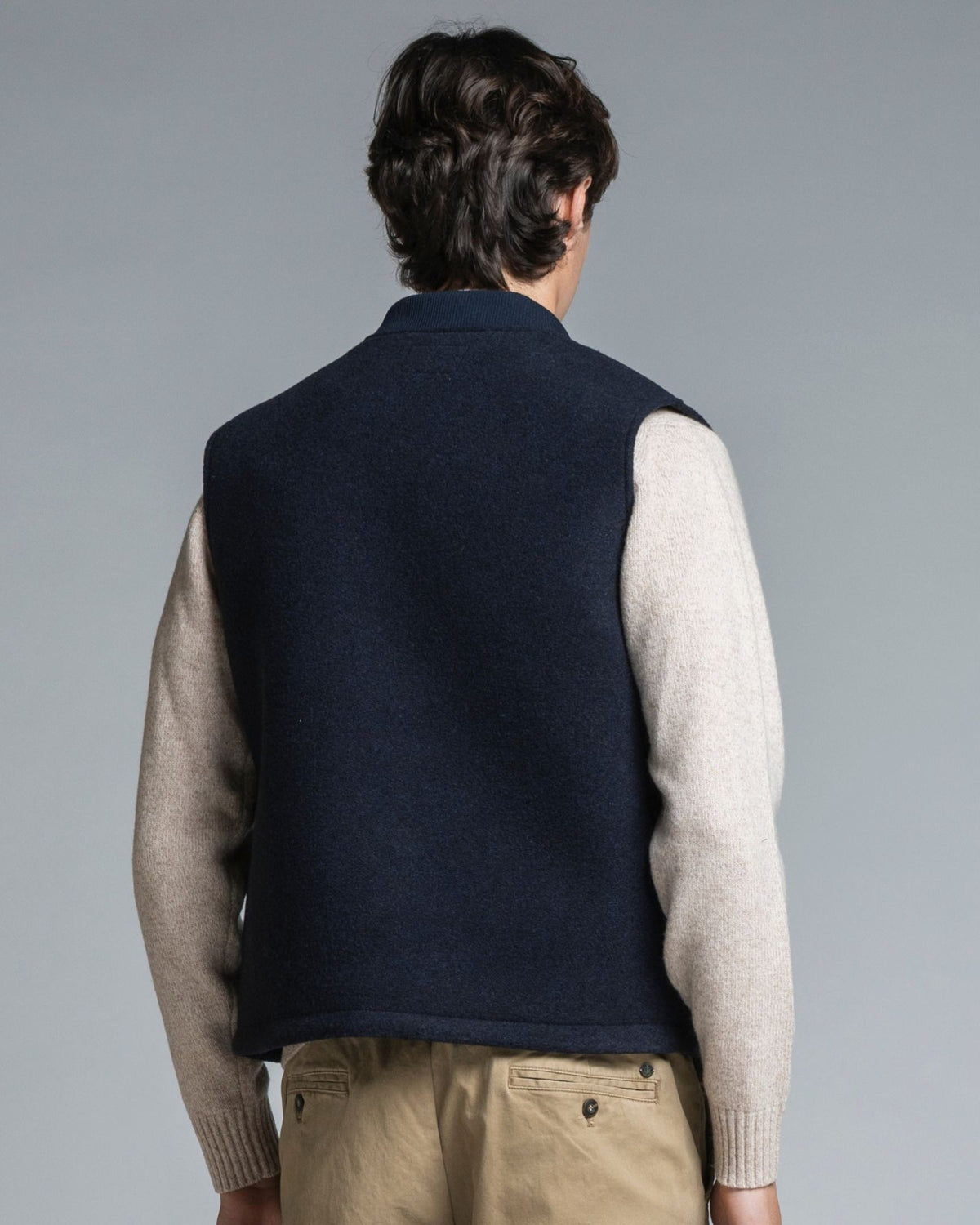 Gilet Terry Navy TERRY MWBC01 Impure 