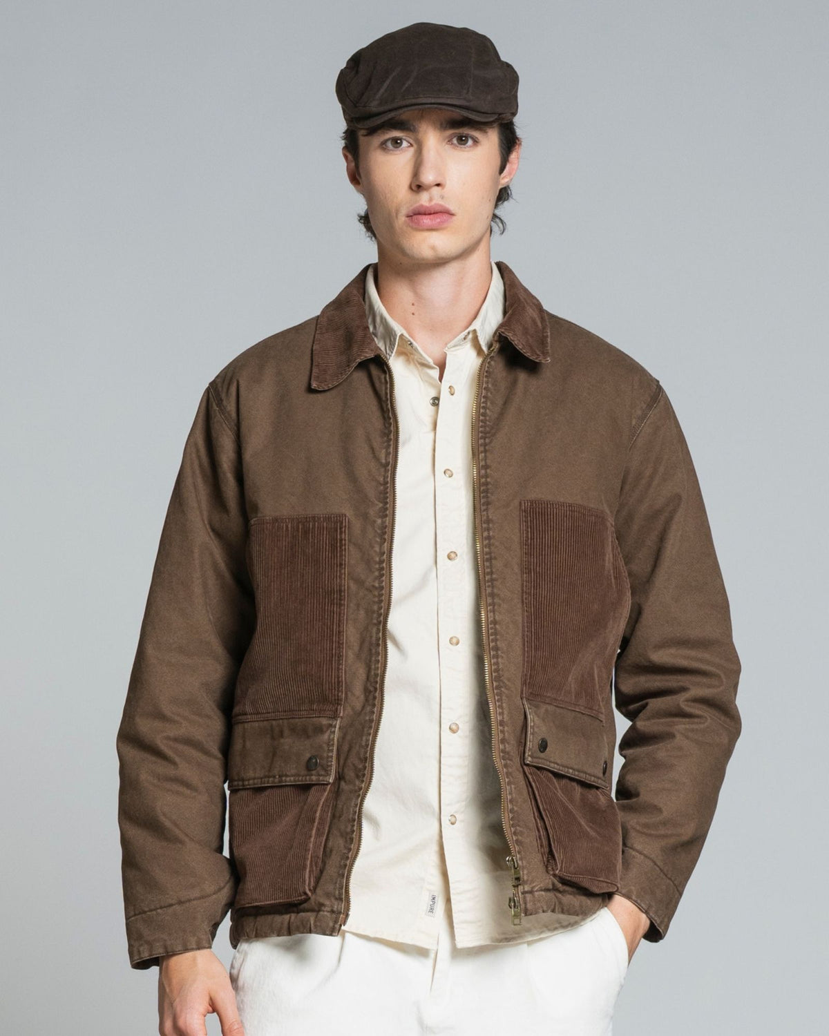 short coat canvas WOODS CNVC29 Impure 